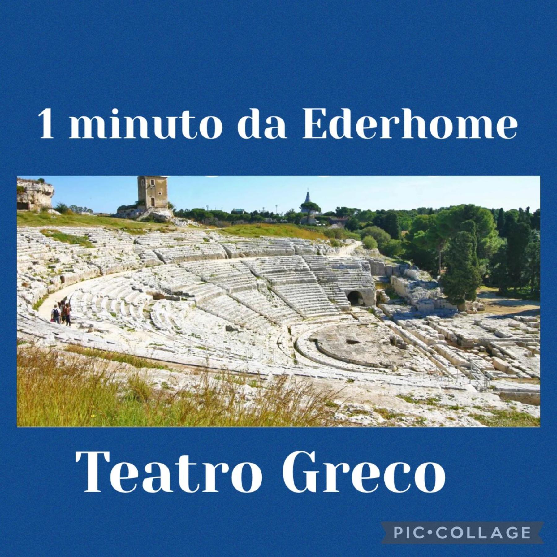Eder Home A Un Passo Dal Teatro Greco 시라쿠사 외부 사진